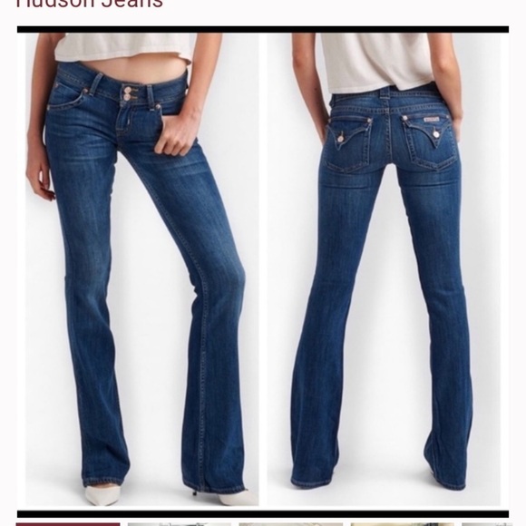 Hudson Jeans EUC sz 29 Flare Y2K - Picture 1 of 13